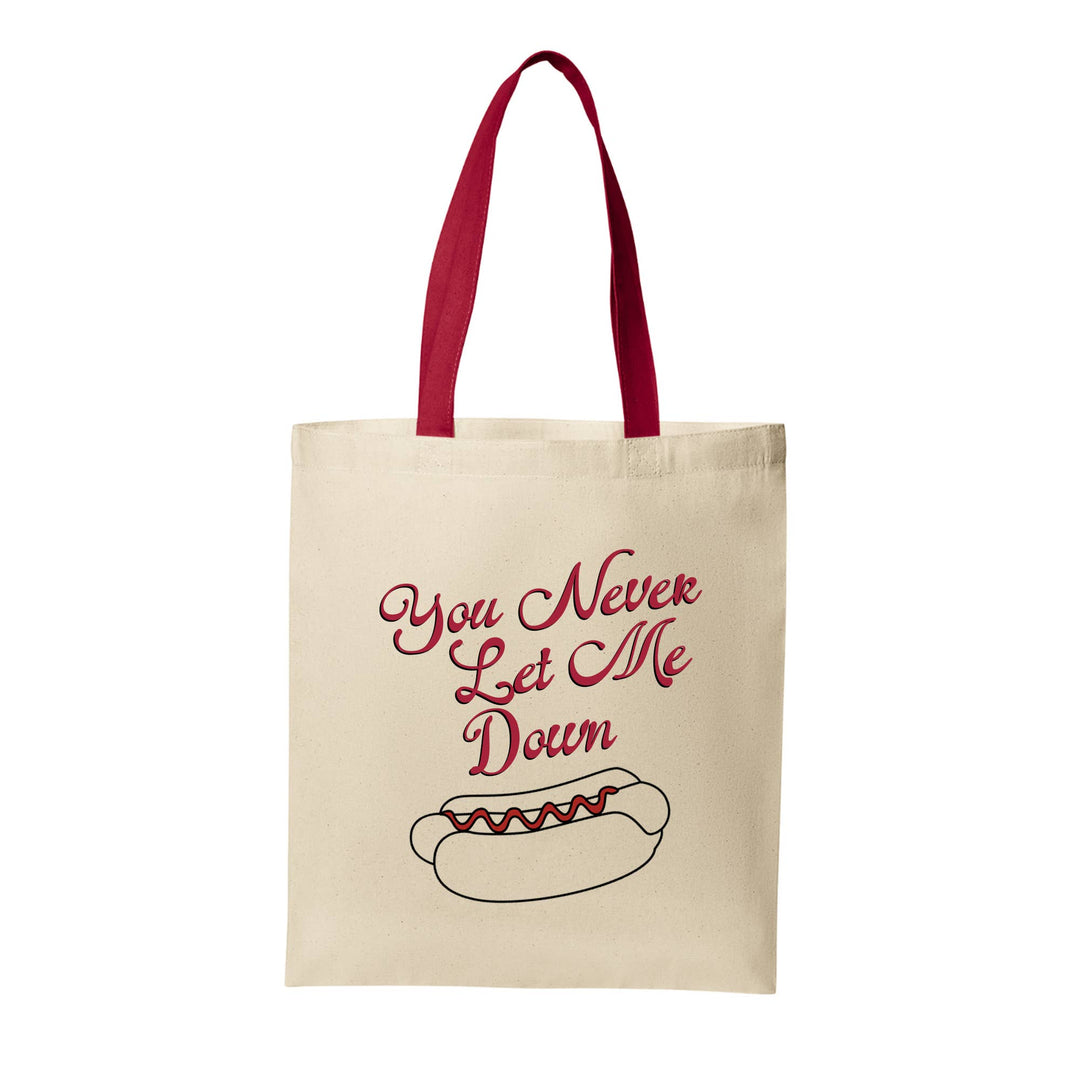 You Never Let Me Down Tote Bag