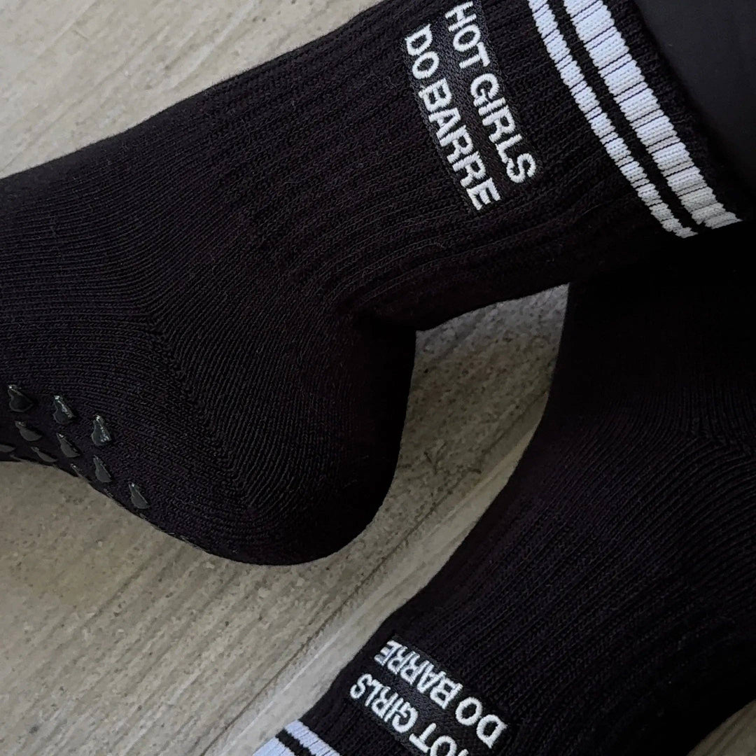 Hot Girls Do Barre Grip Socks