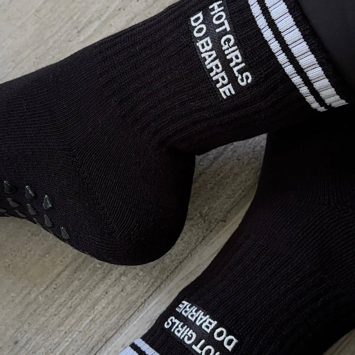 Hot Girls Do Barre Grip Socks