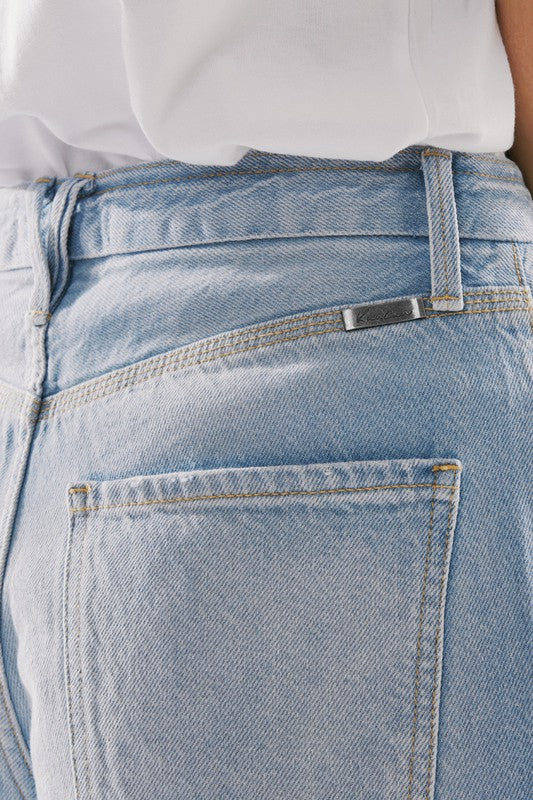 Nineties Flare Split Hem Jeans