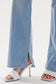 Nineties Flare Split Hem Jeans