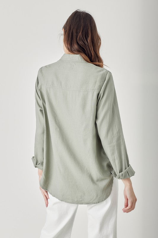 Tula Linen Button Down