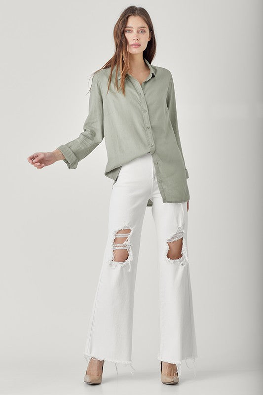 Tula Linen Button Down