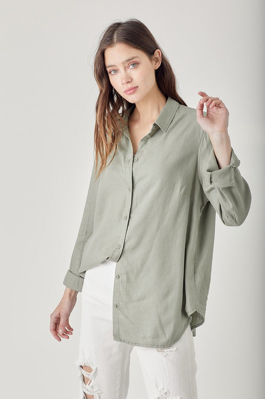 Tula Linen Button Down