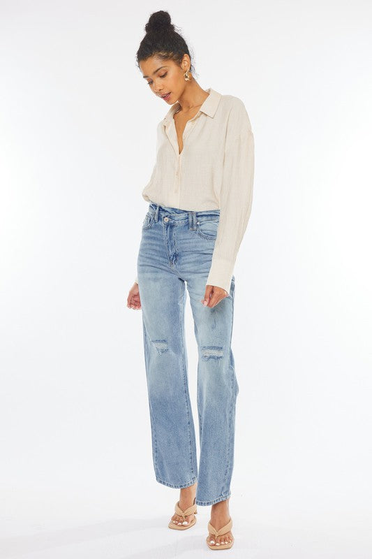 Asymmetrical Jeans